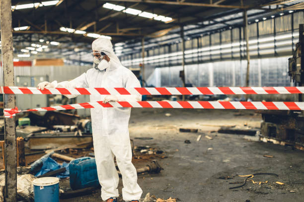 Professional Drug Lab Cleanup technician working in Marshfield, MO